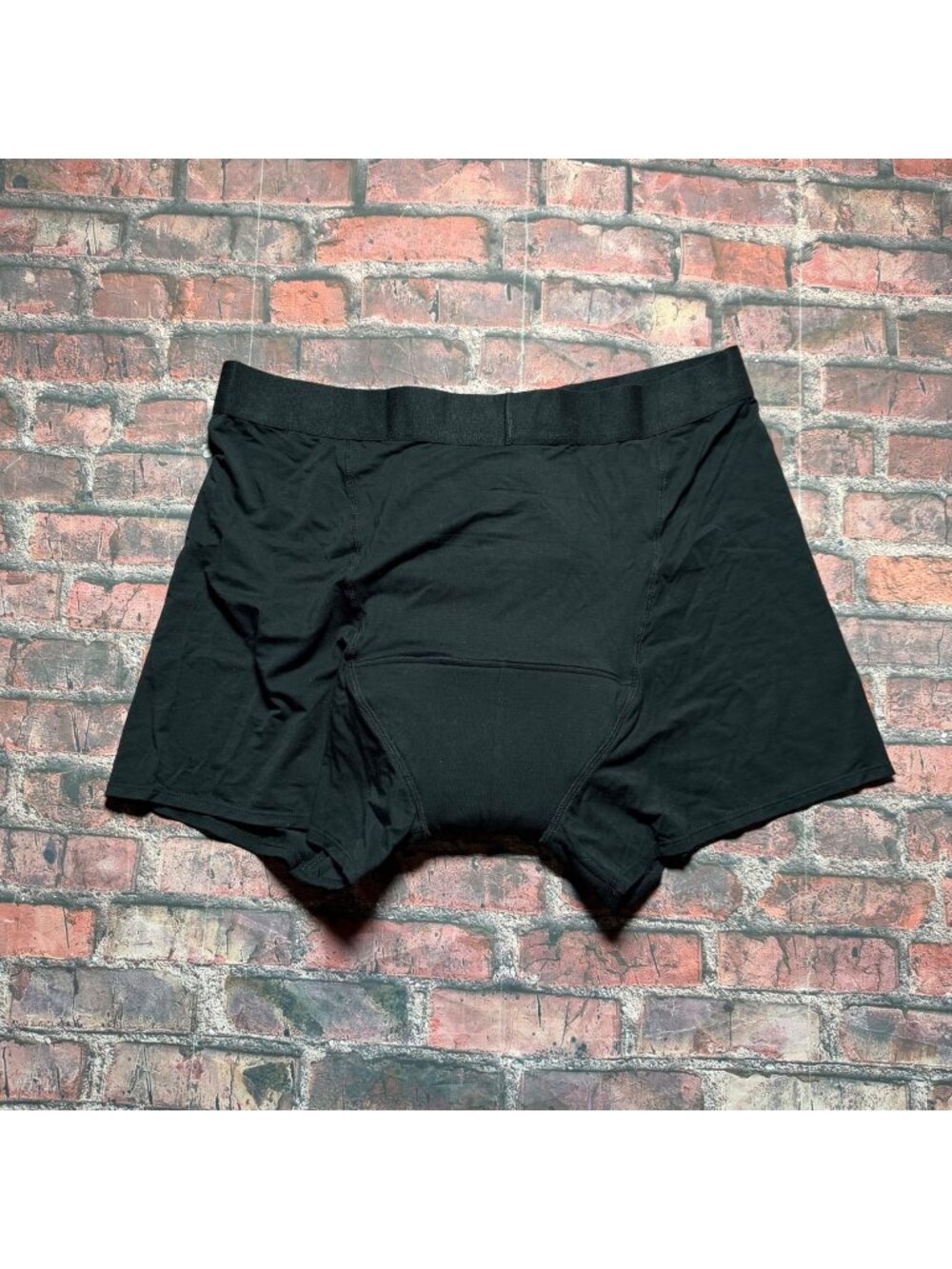 New Orykas Men’s Incontinence Ultra Absorbent Boxer Briefs Black Mens Size 3XL